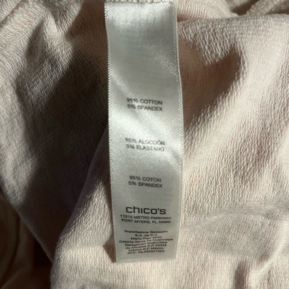 Zenergy by Chico’s Asymmetrical Zipper Activewear Sweatshirt - Picture 4 of 5